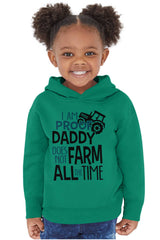 Farm All The Time Toddler Pullover Hoodie-Direct To Garment Print-Brisco Baby