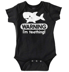 I'm Teething Romper Bodysuit-Direct To Garment Print-Brisco Baby