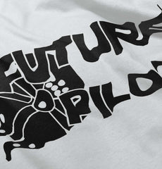 Future Pilot Infant Baby Bib-Direct To Garment Print-Brisco Baby