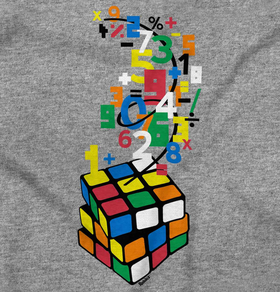 Math Cube Infant Toddler T Shirt-Direct To Garment Print-Brisco Baby