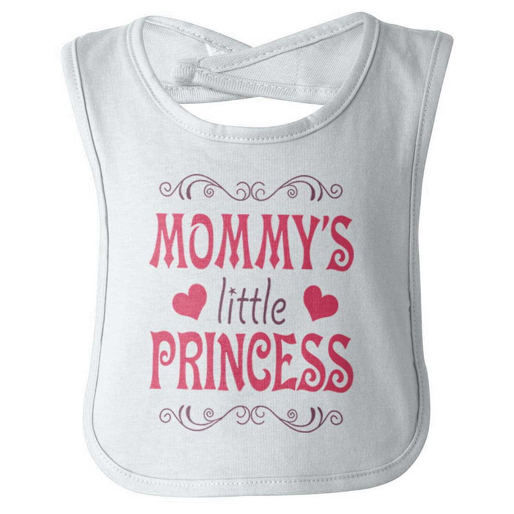 Little Princess Infant Baby Bib-Direct To Garment Print-Brisco Baby