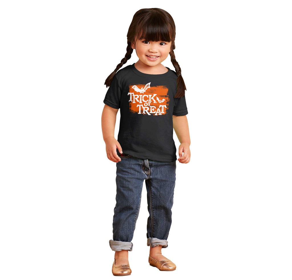 Trick or Treat Infant Toddler T Shirt-Direct To Garment Print-Brisco Baby