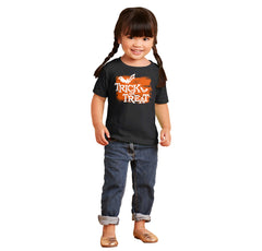 Trick or Treat Infant Toddler T Shirt-Direct To Garment Print-Brisco Baby