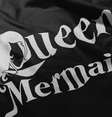 Queen Mermaid Romper Bodysuit-Direct To Garment Print-Brisco Baby