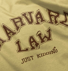 Harvard Law Infant Toddler T Shirt-Direct To Garment Print-Brisco Baby