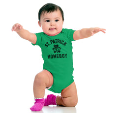 Homeboy Romper Bodysuit-Direct To Garment Print-Brisco Baby