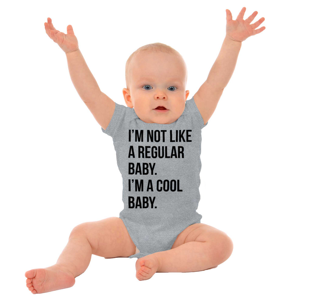 Cool Baby Romper Bodysuit-Direct To Garment Print-Brisco Baby
