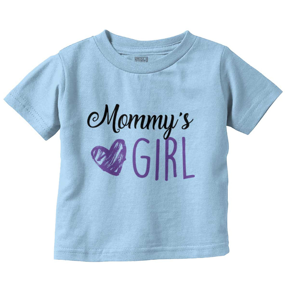 Mommy's Girl Infant Toddler T Shirt-Direct To Garment Print-Brisco Baby