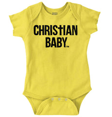 Christian Baby Romper Bodysuit-Direct To Garment Print-Brisco Baby