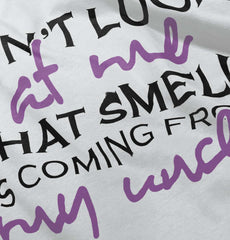 That Smell Toddler Ruffle Bottom Tee-Direct To Garment Print-Brisco Baby