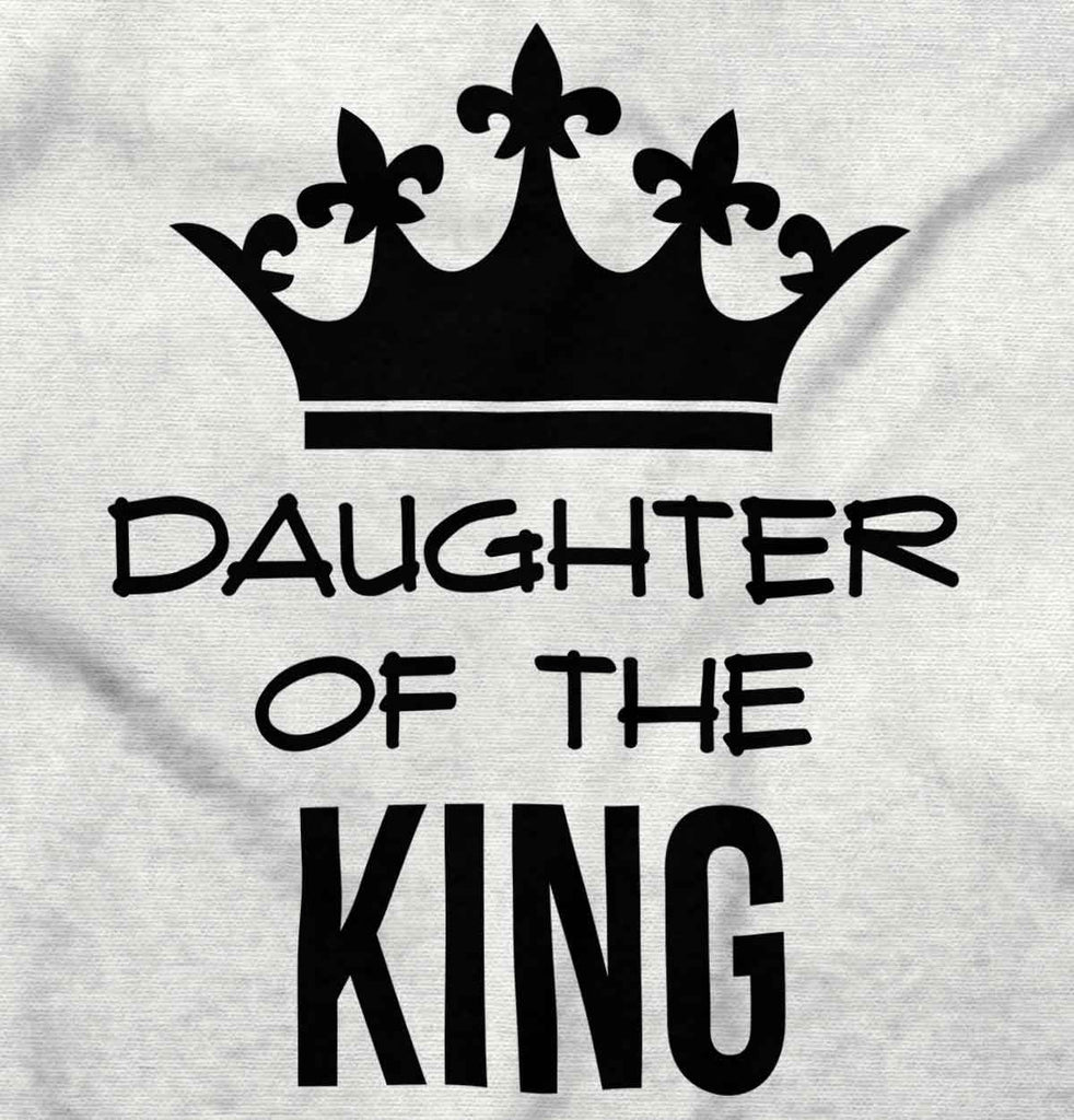 King's Daughter Infant Baby Bib-Direct To Garment Print-Brisco Baby