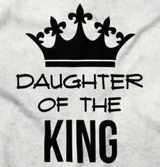 King's Daughter Infant Baby Bib-Direct To Garment Print-Brisco Baby