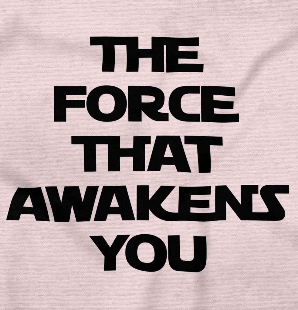 Force Awakens You Toddler Ruffled Trim T-Shirt-Direct To Garment Print-Brisco Baby