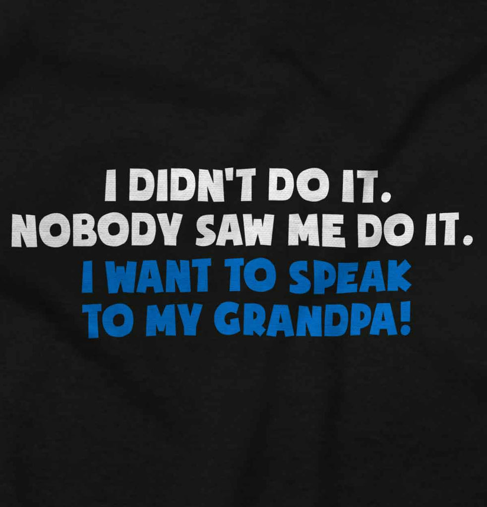 I Didn't Do It Solid Baby Pajama Top-Direct To Garment Print-Brisco Baby