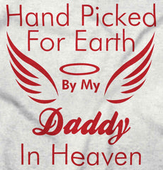 Hand Picked By Daddy Infant Toddler T Shirt-Direct To Garment Print-Brisco Baby