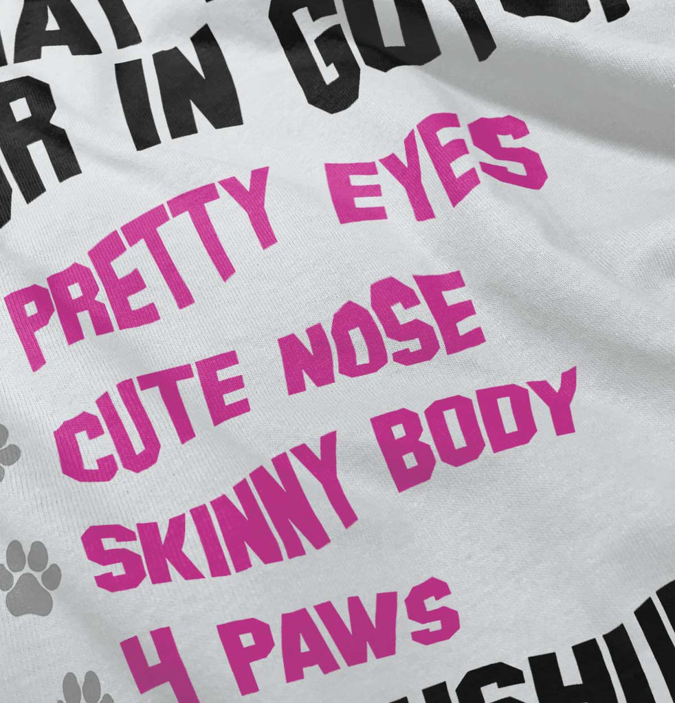 Dachshund Checklist Romper Bodysuit-Direct To Garment Print-Brisco Baby