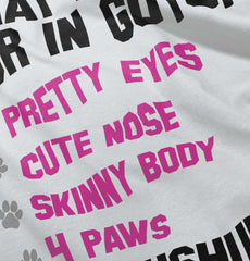 Dachshund Checklist Romper Bodysuit-Direct To Garment Print-Brisco Baby