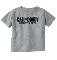 Call Of Doody Infant Toddler T Shirt-Direct To Garment Print-Brisco Baby