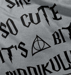 Seriusly Cute Romper Bodysuit-Direct To Garment Print-Brisco Baby