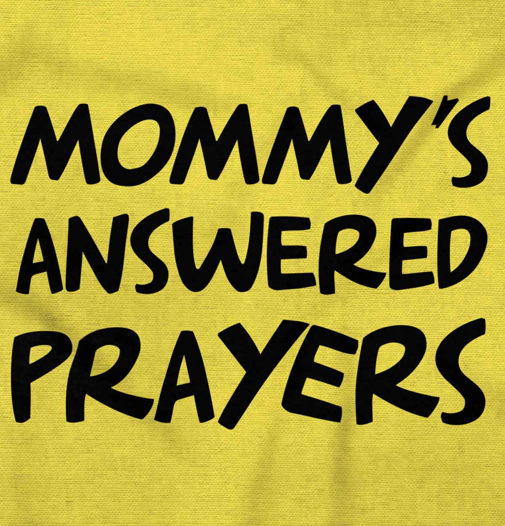 Mommy's Answered Prayer Romper Bodysuit-Direct To Garment Print-Brisco Baby