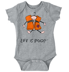 Baby Life Vest Romper Bodysuit-Direct To Garment Print-Brisco Baby