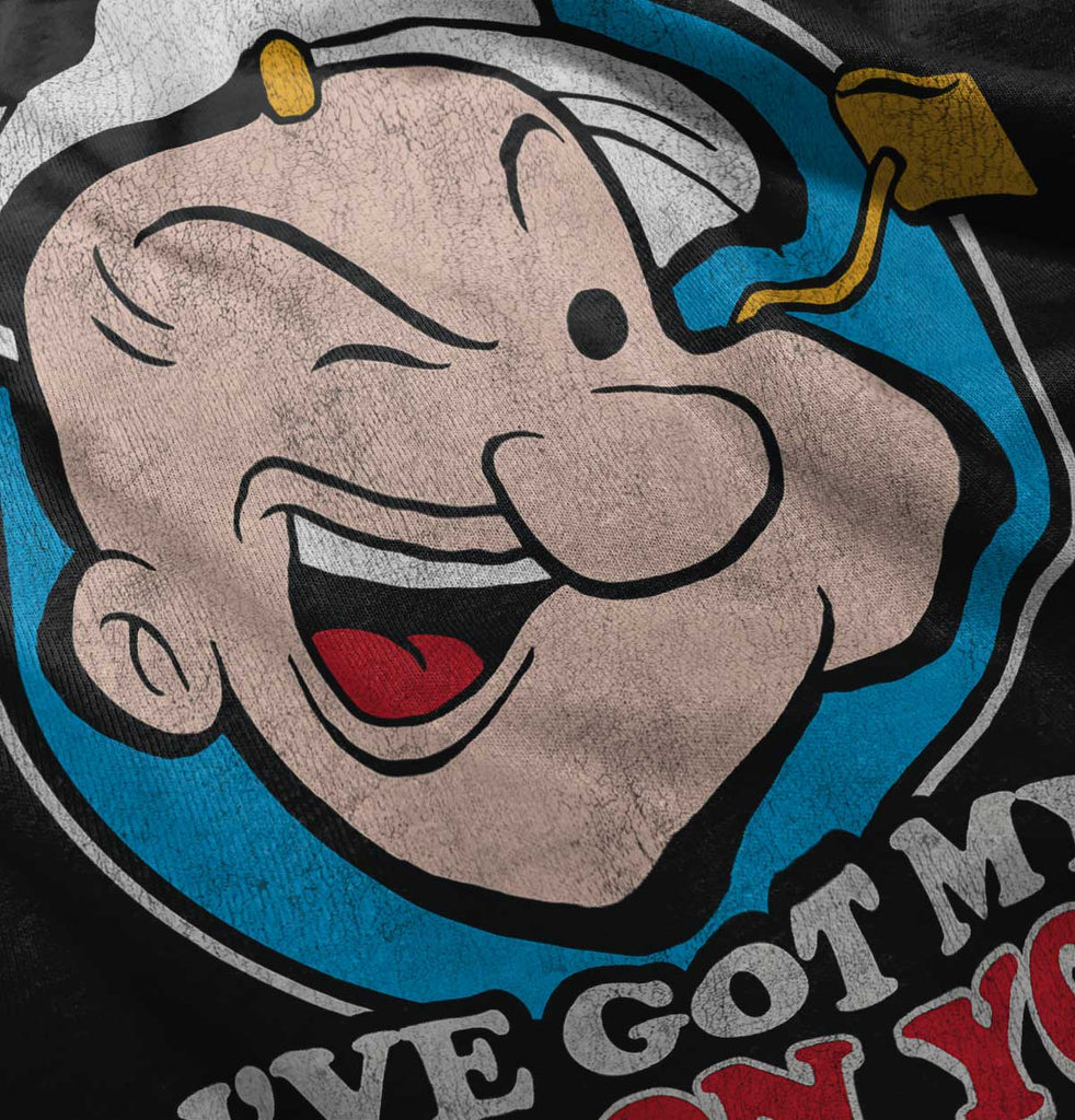 Got My Eye On You Toddler Baseball-Direct To Garment Print-Brisco Baby