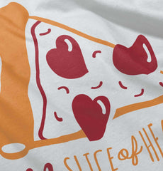 Slice Of Heaven Infant Baby Bib-Direct To Garment Print-Brisco Baby