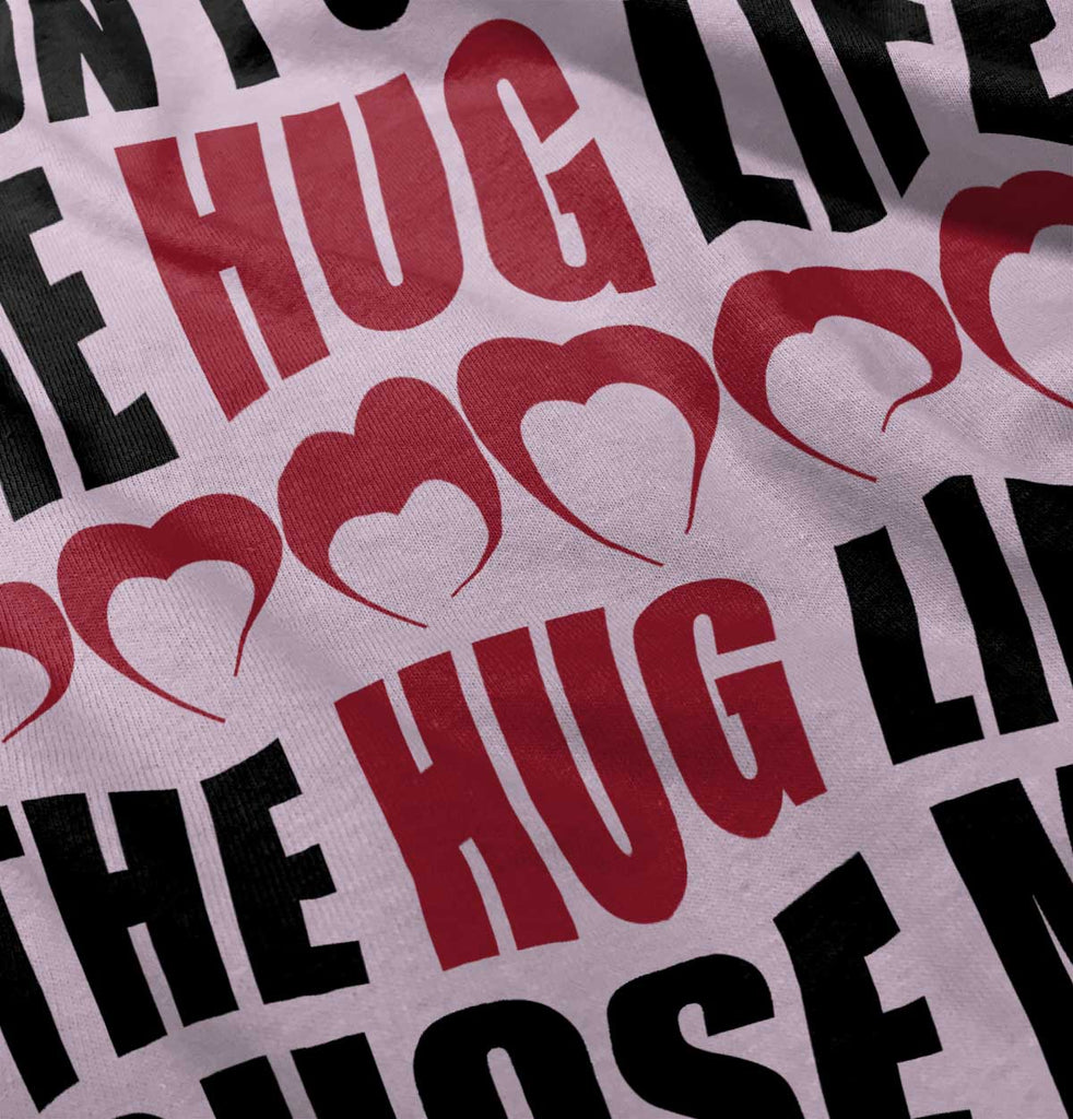 Hug Life Infant Baby Bib-Direct To Garment Print-Brisco Baby