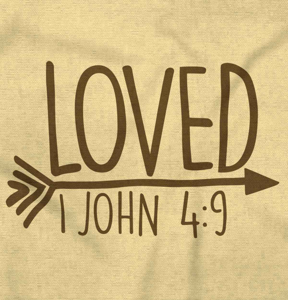 Loved Romper Bodysuit-Direct To Garment Print-Brisco Baby