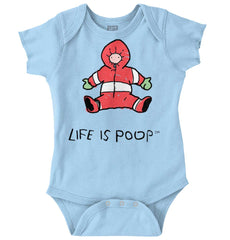 Winter Jacket Romper Bodysuit-Direct To Garment Print-Brisco Baby