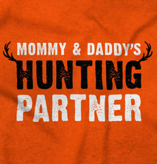Parents Hunting Partner Infant Toddler T Shirt-Direct To Garment Print-Brisco Baby