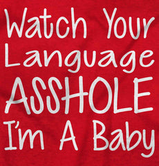 Watch The Language Baby Polka Dot Skirt Dress-Direct To Garment Print-Brisco Baby