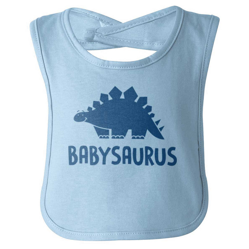 Babysaurus Infant Baby Bib-Direct To Garment Print-Brisco Baby