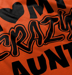 Crazy Aunt Romper Bodysuit-Direct To Garment Print-Brisco Baby