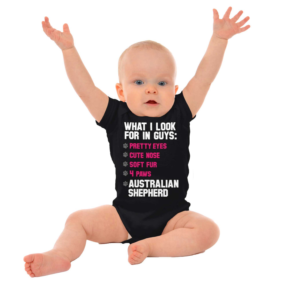 Aus Shepherd List Romper Bodysuit-Direct To Garment Print-Brisco Baby