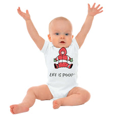 Winter Jacket Romper Bodysuit-Direct To Garment Print-Brisco Baby