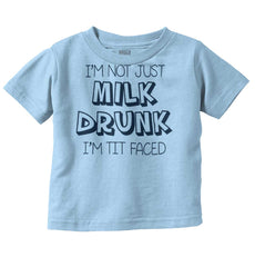 Milk Drunk Infant Toddler T Shirt-Direct To Garment Print-Brisco Baby