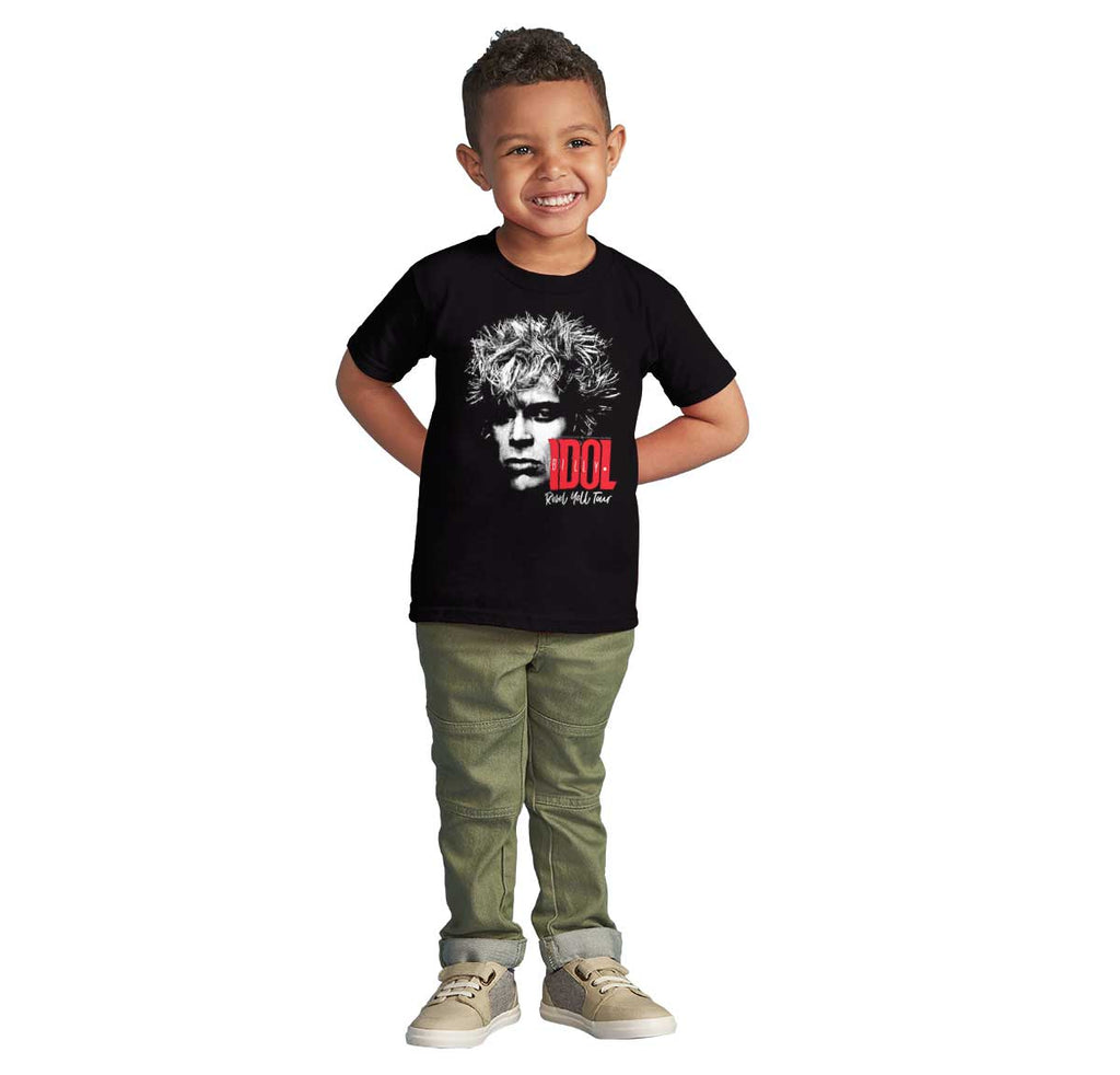 Rebel Yell Tour Infant Toddler T Shirt-Direct To Garment Print-Brisco Baby
