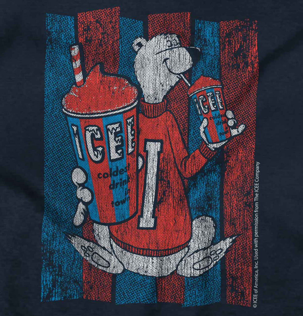 Distressed Icee Infant Toddler T Shirt-Direct To Garment Print-Brisco Baby