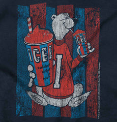 Distressed Icee Infant Toddler T Shirt-Direct To Garment Print-Brisco Baby