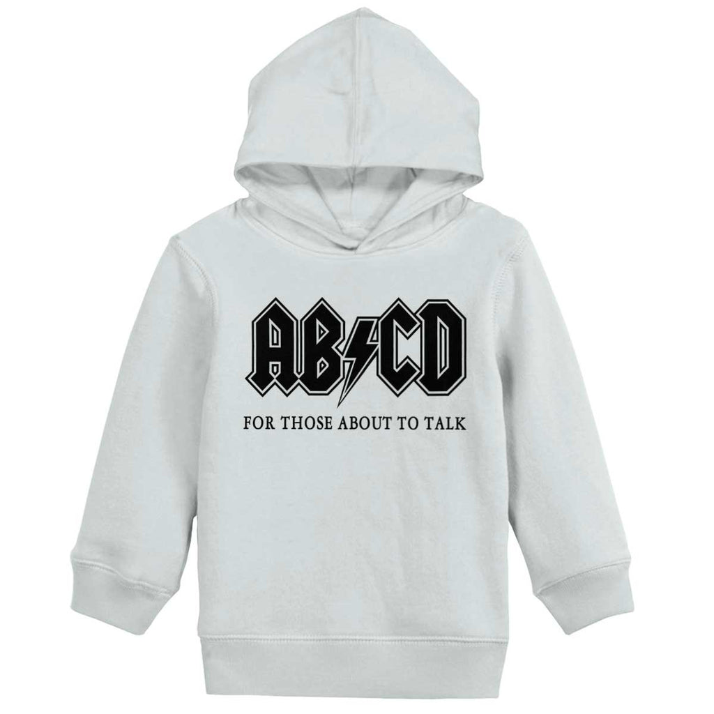 AB CD Toddler Pullover Hoodie-Direct To Garment Print-Brisco Baby