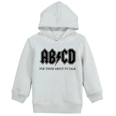 AB CD Toddler Pullover Hoodie-Direct To Garment Print-Brisco Baby