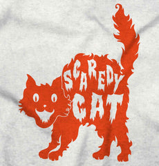 Scaredy Cat Infant Baby Bib-Direct To Garment Print-Brisco Baby