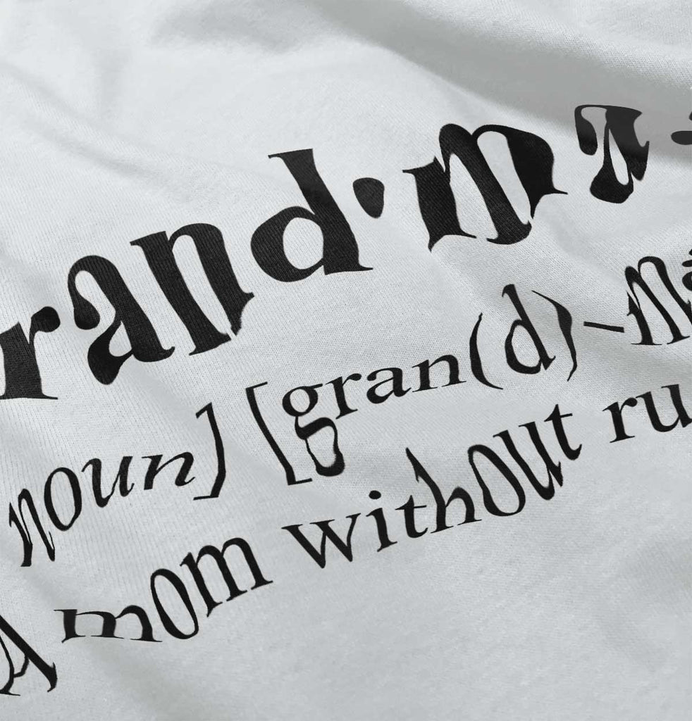 Grandma Definition Infant Toddler T Shirt-Direct To Garment Print-Brisco Baby