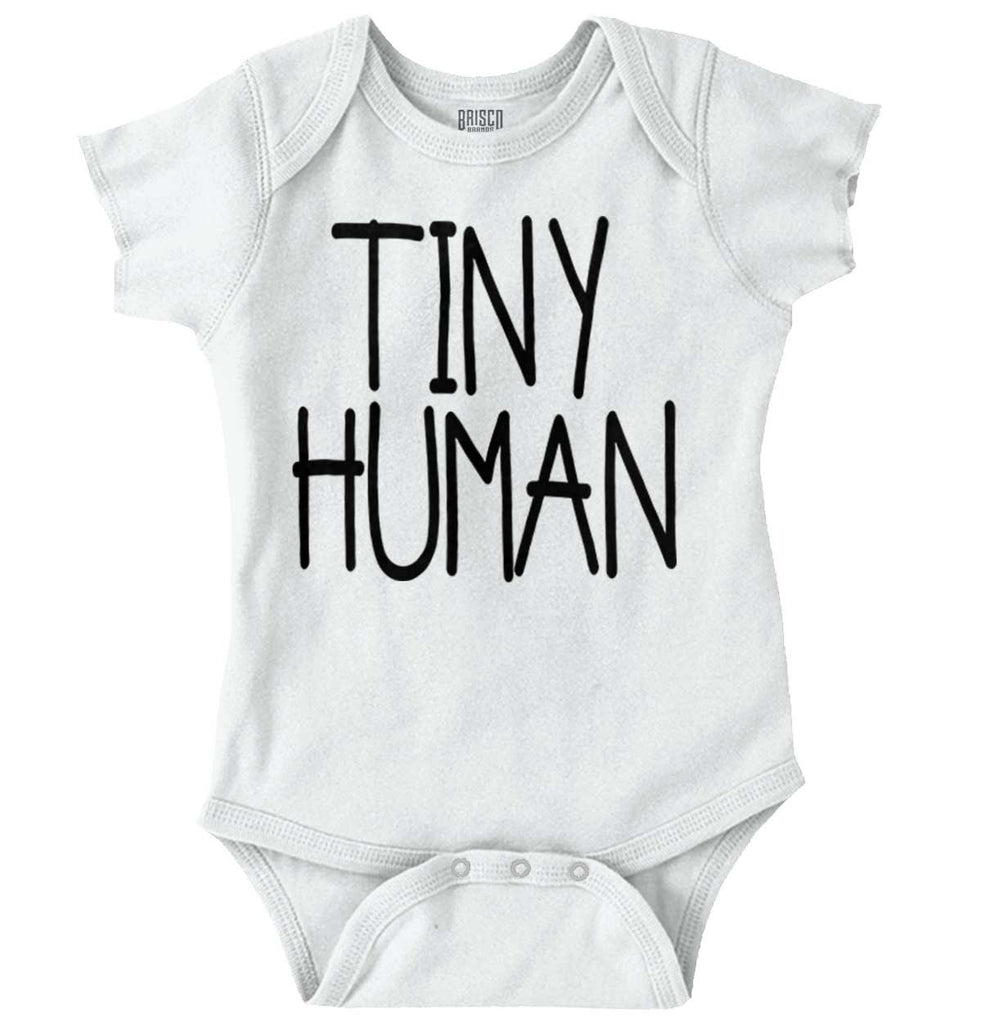 Tiny Human Romper Bodysuit-Direct To Garment Print-Brisco Baby