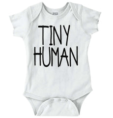 Tiny Human Romper Bodysuit-Direct To Garment Print-Brisco Baby