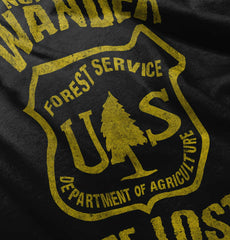 No All Who Wander Infant Toddler T Shirt-Direct To Garment Print-Brisco Baby