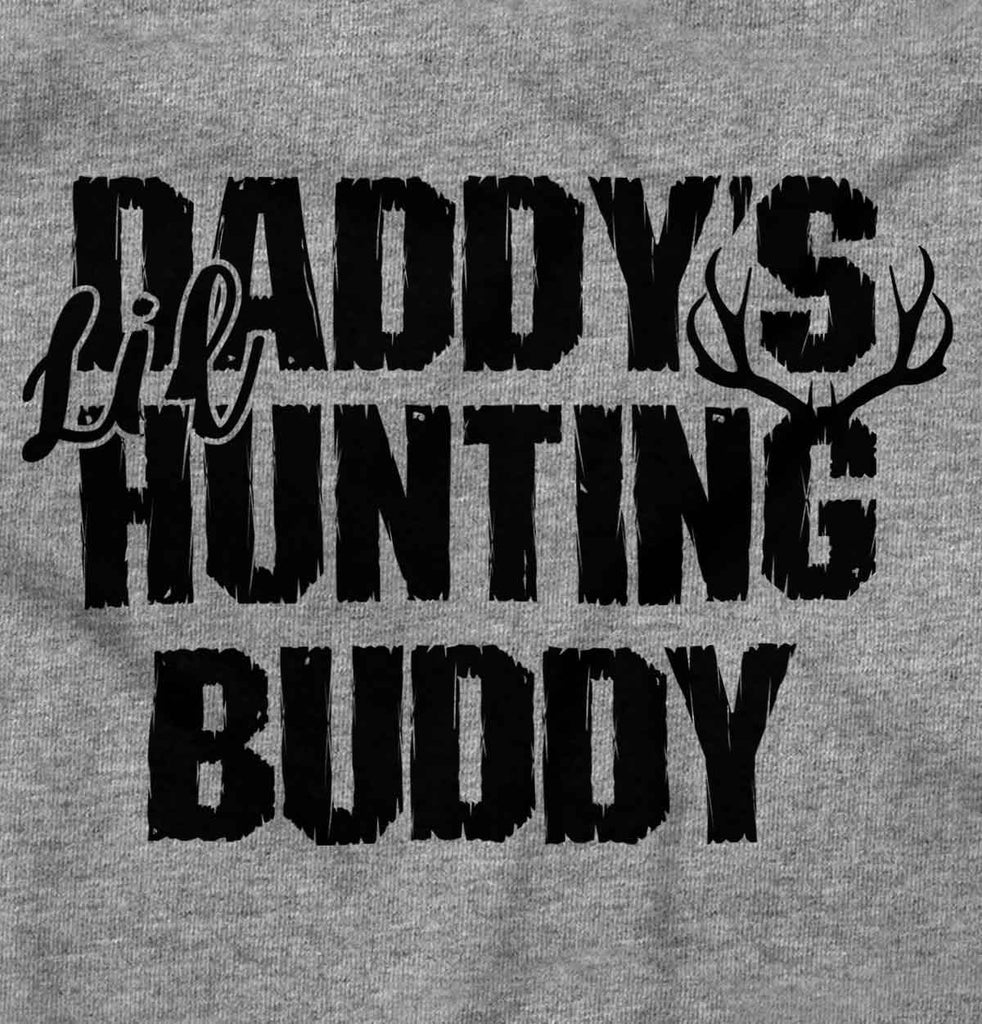 Lil Hunting Buddy Infant Toddler T Shirt-Direct To Garment Print-Brisco Baby