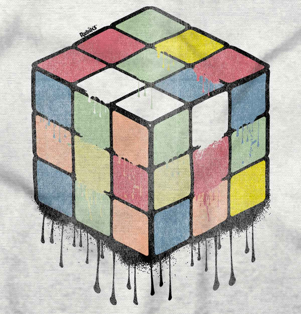 Vintage Rubiks Infant Toddler T Shirt-Direct To Garment Print-Brisco Baby