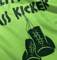 Little Ass Kicker Romper Bodysuit-Direct To Garment Print-Brisco Baby